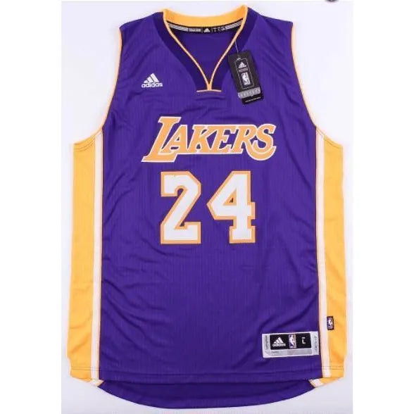 Kobe Bryant Signed Lakers Purple Jersey Inscribed Mamba Out #D/124 COA  Autograph