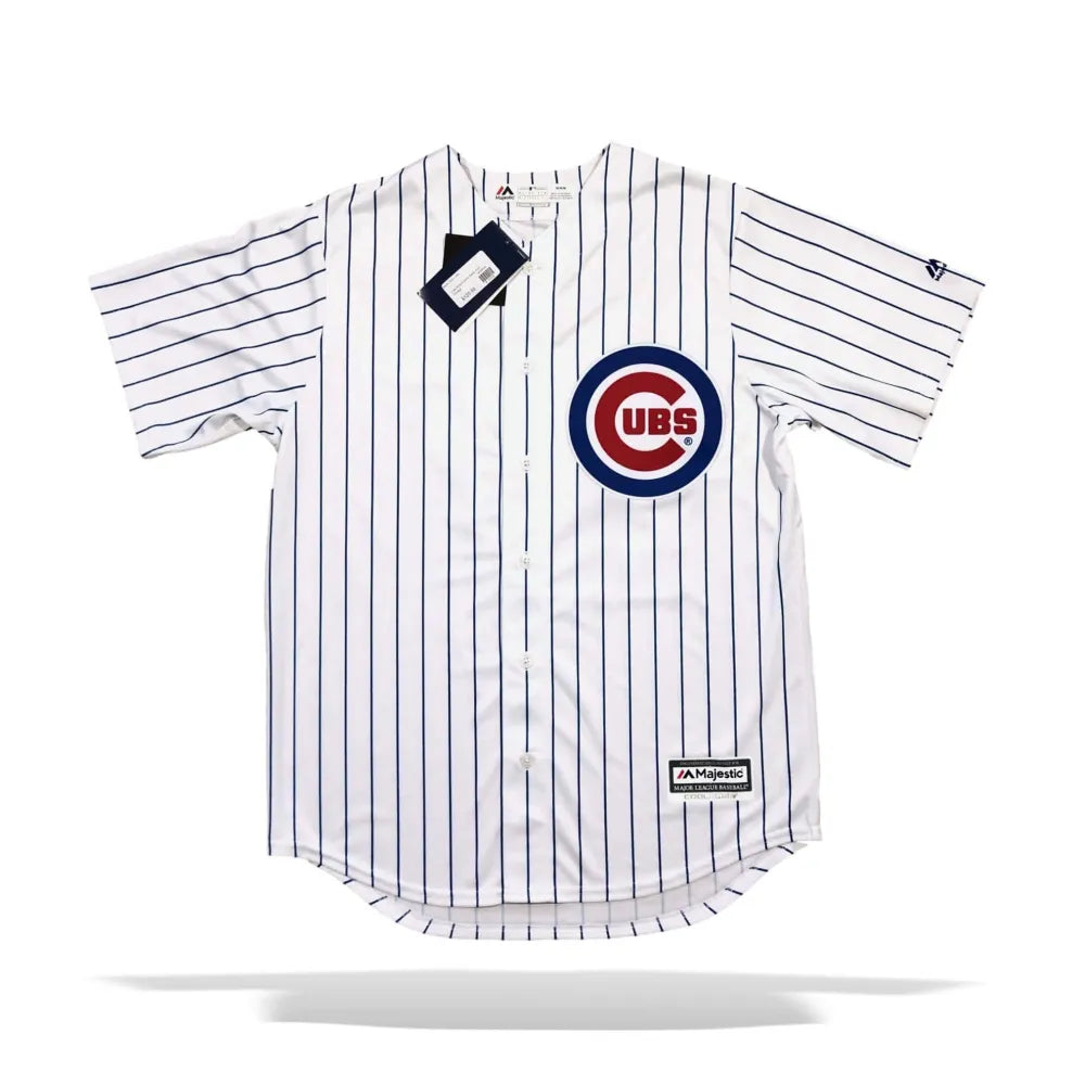 Kris Bryant Chicago Cubs 2016 MLB World Series Champions Autographed  Majestic White Authentic World Series Jersey with 2016 WS Champs  Inscription