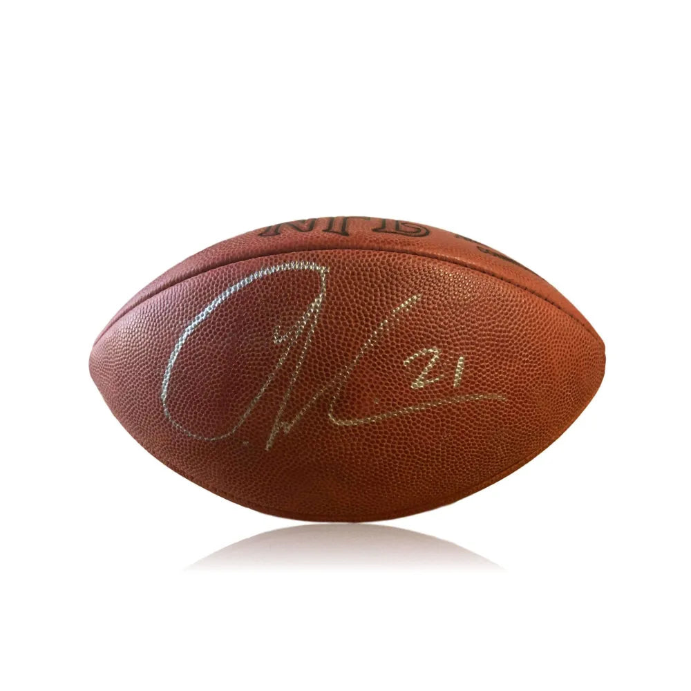 Ladainian Tomlinson Signed Authentic NFL Football JSA COA Chargers Autograph