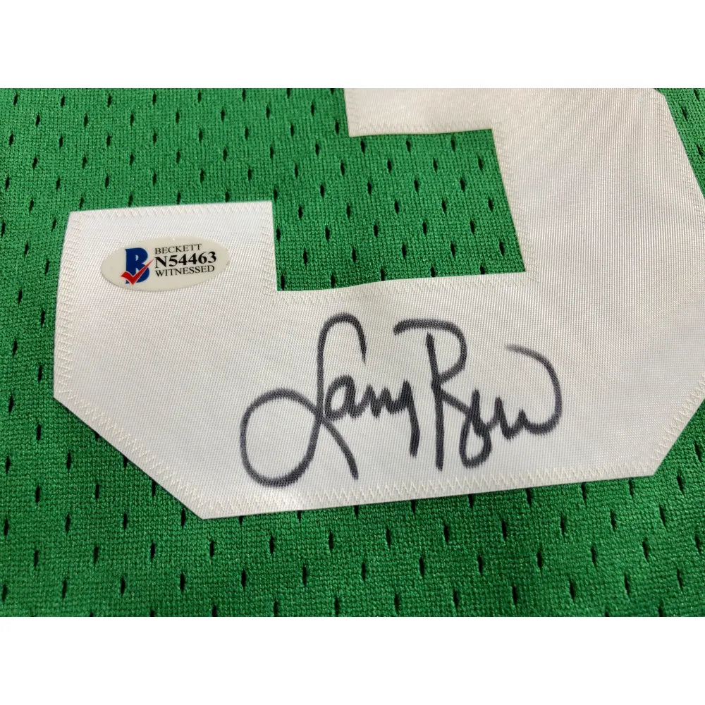 Larry Bird Signed Celtics Jersey Bird Holo COA Autograph Boston Inscriptagraphs