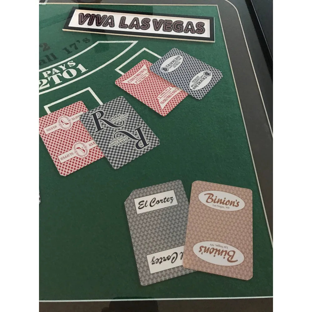 Sahara Casino Las Vegas Blackjack Cards