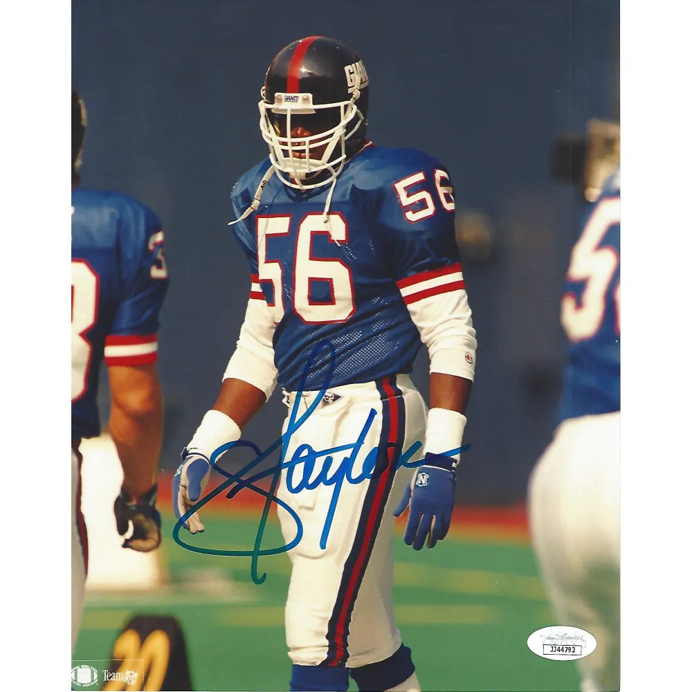 Lawrence Taylor Signed 8x10 Photo JSA COA Autograph NFL New York Giants LT