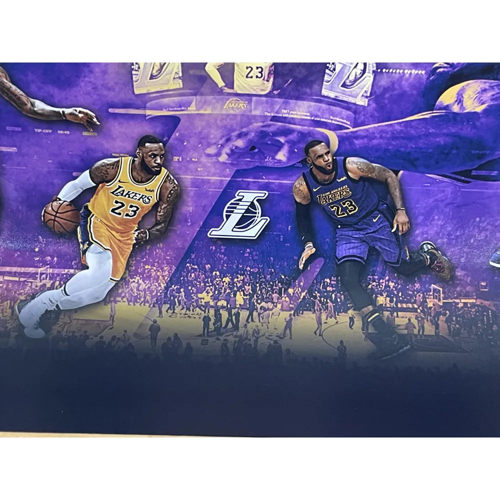 Lebron James Cut Auto Autographed Signed LA Lakers Upper Deck UDA