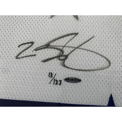 Lebron James Signed 2006 All Star Framed Jersey UDA COA #D/123 Autograph Cavs