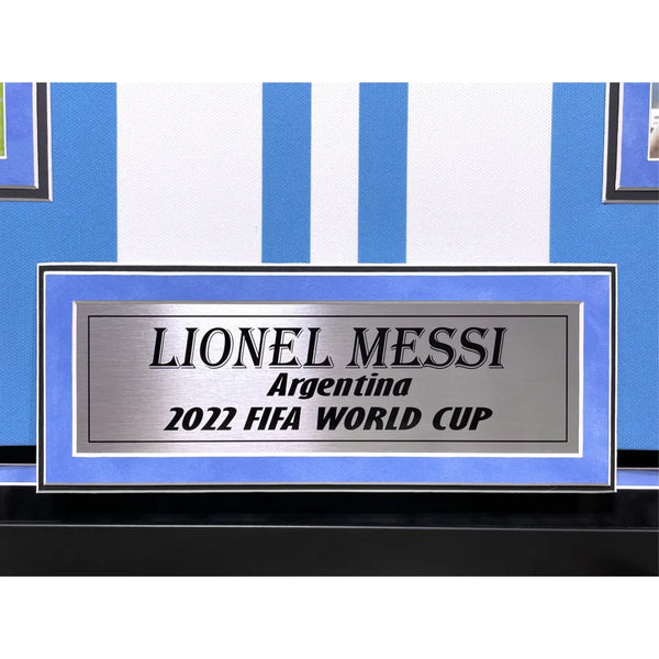 Lionel Messi Signed 2016 Argentina World Cup Home Jersey Autograph JSA COA  Leo - Inscriptagraphs Memorabilia