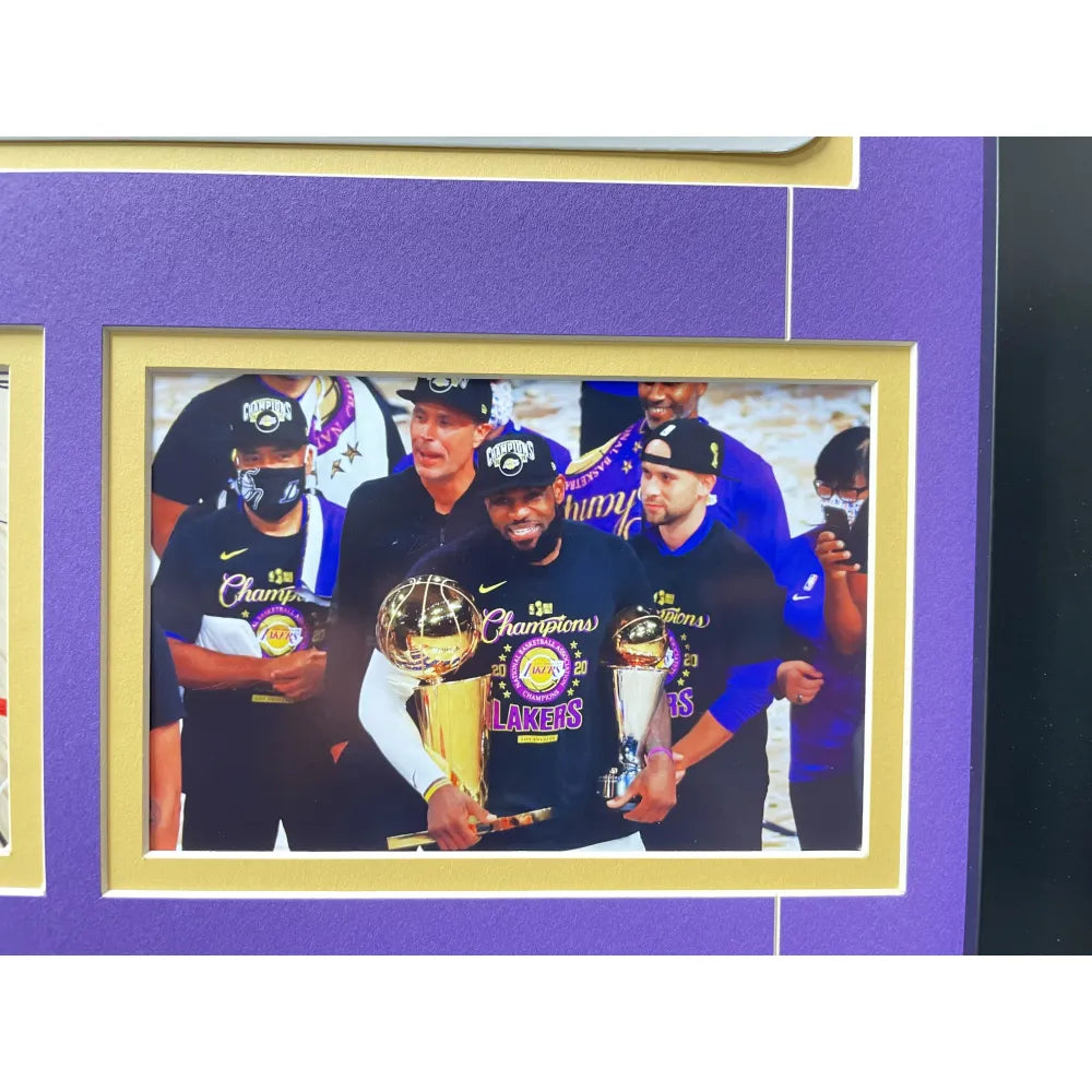 Legends Never Die LeBron James Miami Heat Collage Framed Memorabilia
