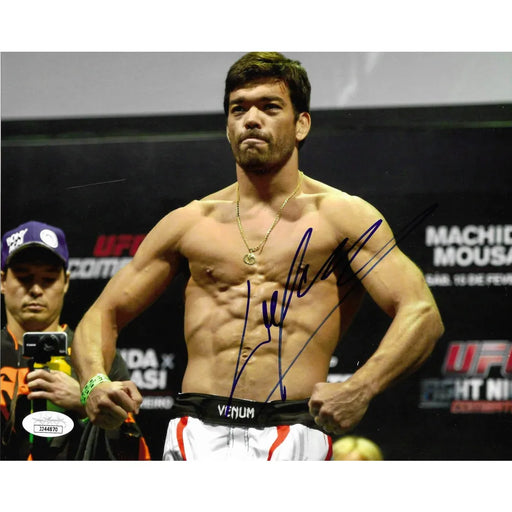 Lyoto Machida Signed 8x10 Photo JSA COA Autograph UFC Light Heavyweight Champ