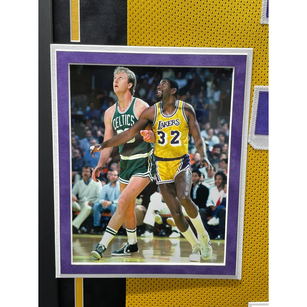 James Spence Authentication (JSA) Magic Johnson NBA Original Autographed  Jerseys for sale