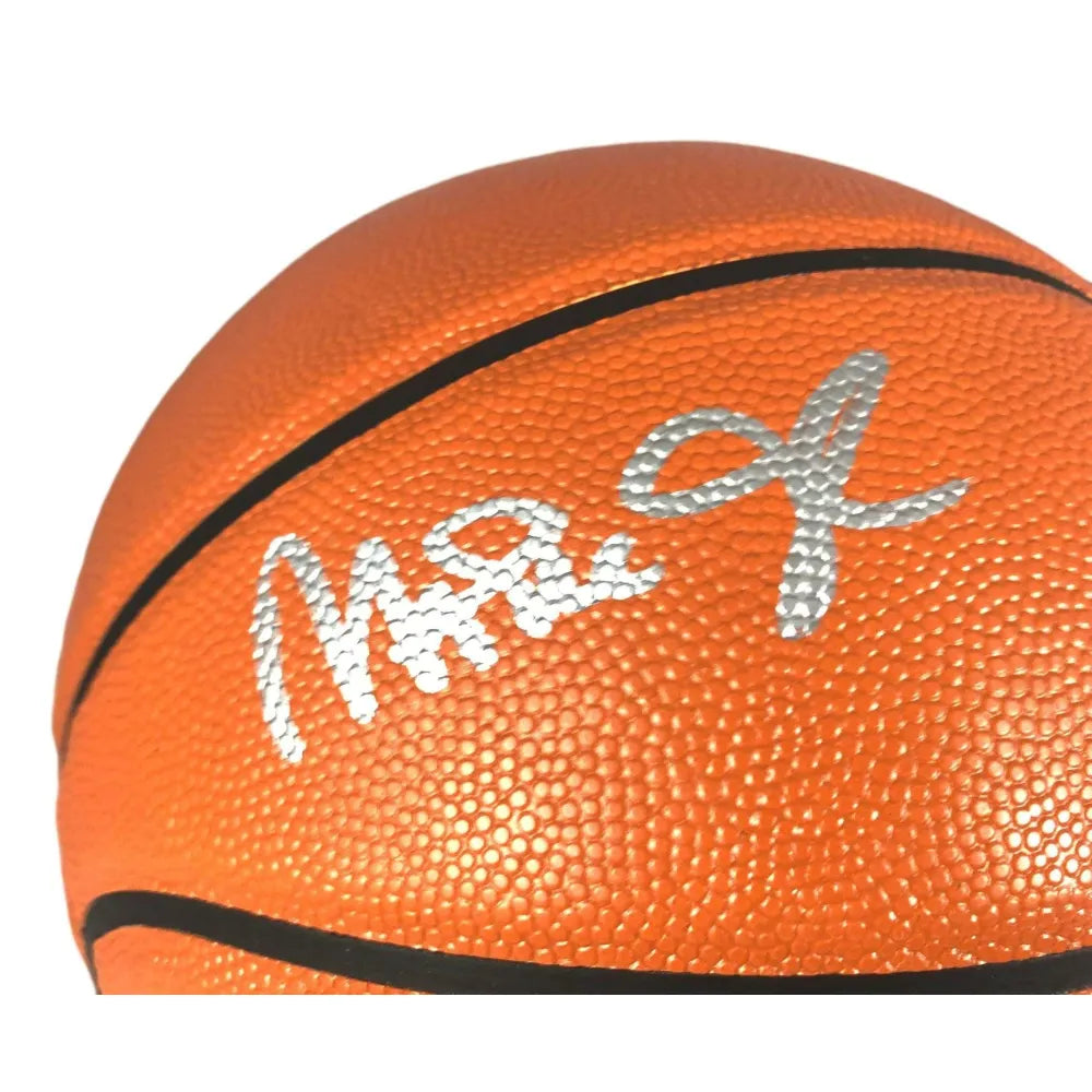 Larry Bird Autographed NBA Full Size Replica Signed Basketball JSA COA