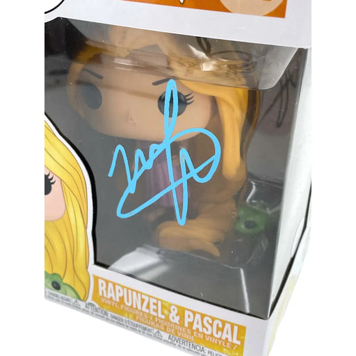 Mandy Moore Autographed Tangled Funko Pop Rapunzel Pascal #147 JSA COA Signed