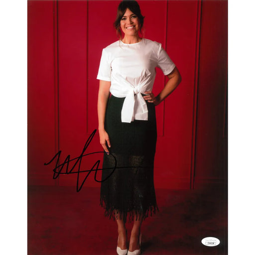 Mandy Moore Hand Signed 11x14 Photo JSA COA Autograph Singer