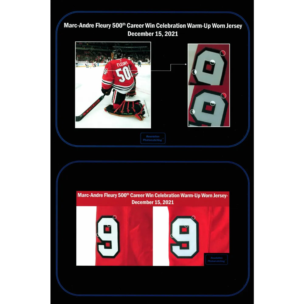 Blackhawks Store on X: Celebrate Marc-Andre's 500th NHL win with