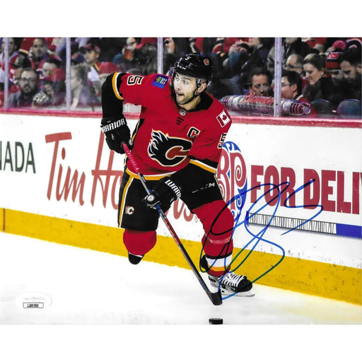 Mark Giordano Autographed 8x10 Photo JSA COA NHL Calgary Flames Captain Signed