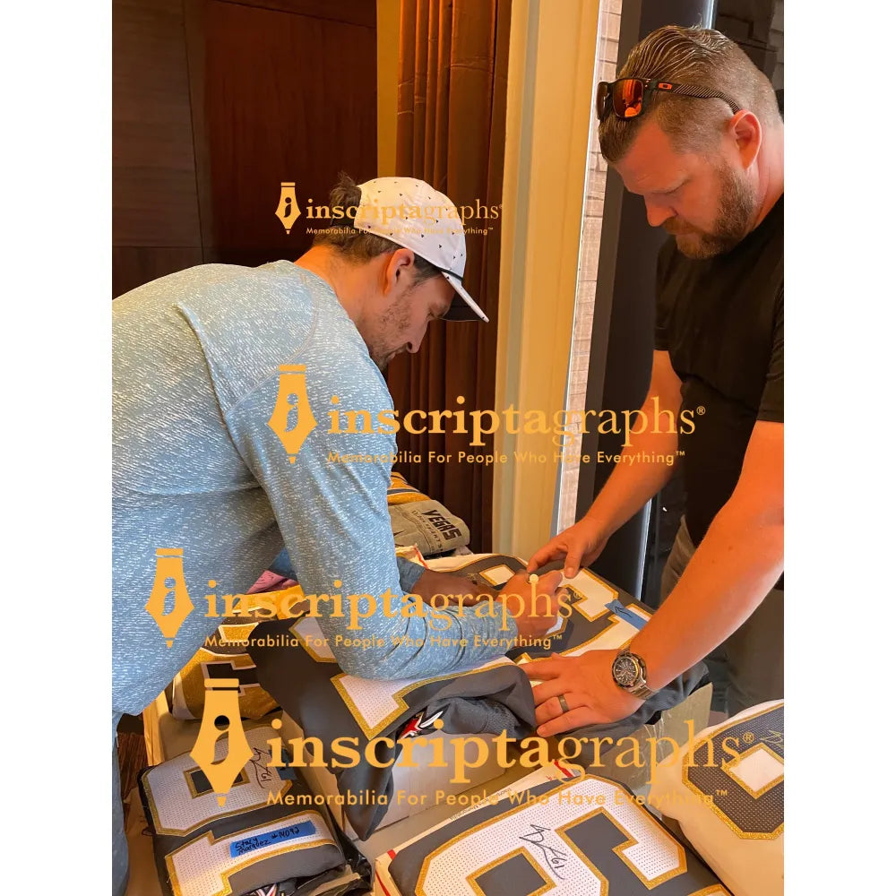 Mark Stone Vegas Golden Knights Autographed White Adidas Authentic Captain  Jersey