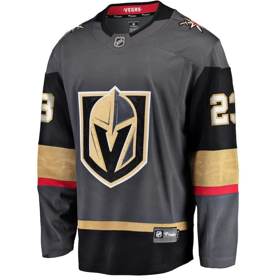 Vegas Golden Knights Shirt Mens Large Black Fanatics VGK NHL Hockey Adult