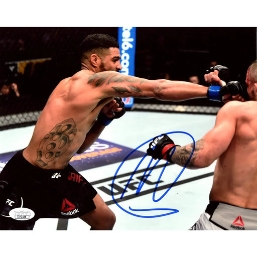 Max Griffin Hand Signed 8x10 Photo UFC Fighter JSA COA Autograph Pain