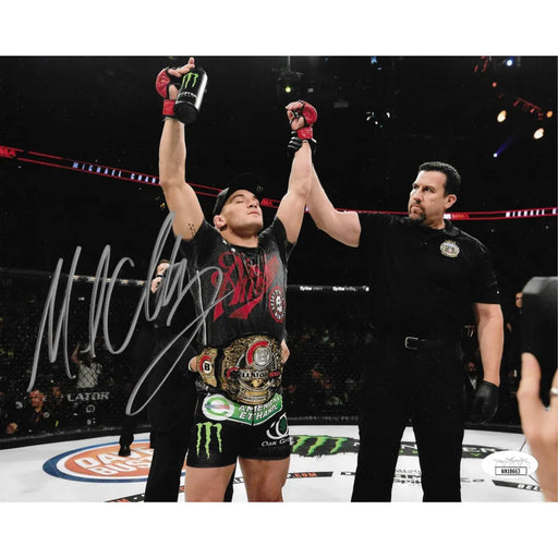 Michael Chandler Autographed 8x10 Photo JSA COA UFC Mike Signed Champion
