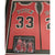 Michael Jordan Scottie Pippen Rodman Triple Signed Framed Bulls Jerseys UDA JSA