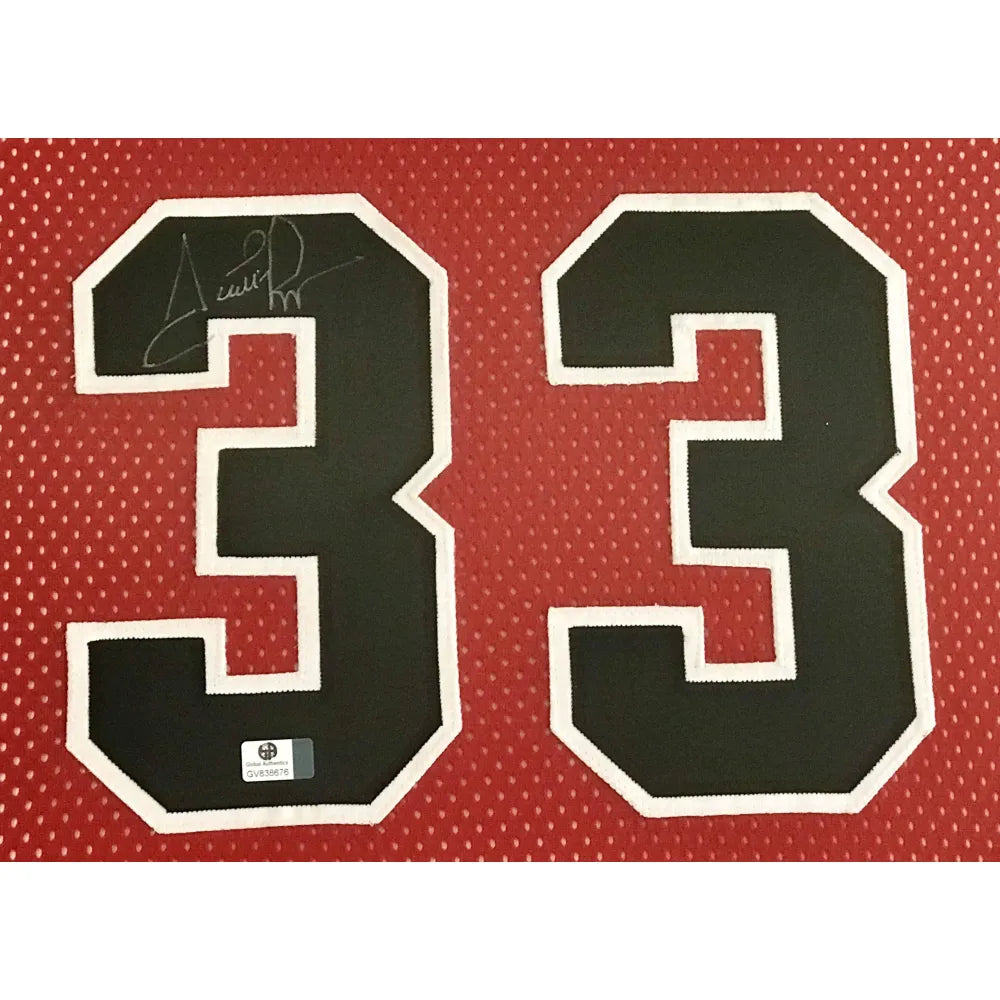 Pippen's Official Chicago Bulls Jersey - Signed by Michael Jordan -  CharityStars