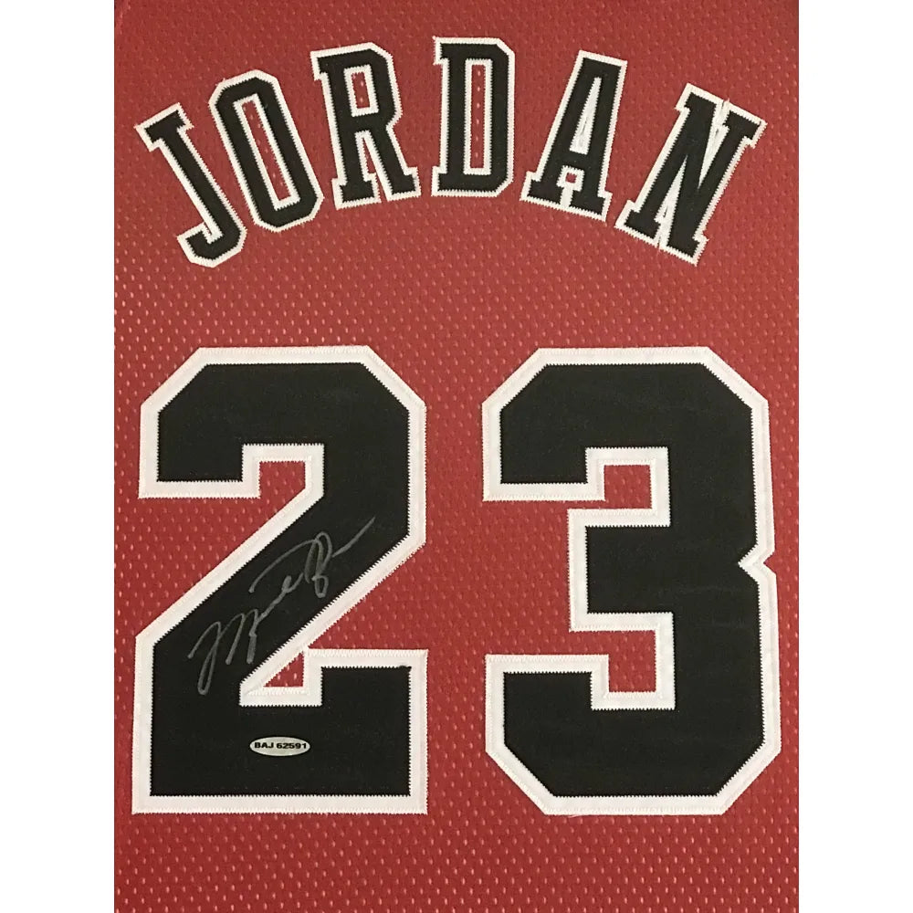 Pippen's Official Chicago Bulls Jersey - Signed by Michael Jordan