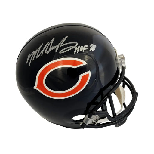Mike Singletary Signed Inscribed HOF Chicago Bears Full Size Helmet JSA COA Auto