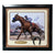 Mike Smith Signed Justify 16x20 Photo Framed Steiner COA Triple Crown Horse