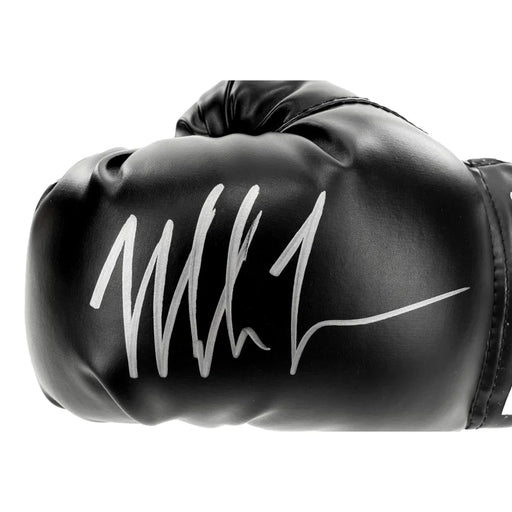 Mike Tyson Autographed Black Everlast Boxing Glove Beckett BAS COA Signed