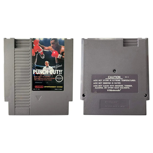 Mike Tyson Signed Nintendo Punch-Out Video Game Original Box Manual JSA COA RARE