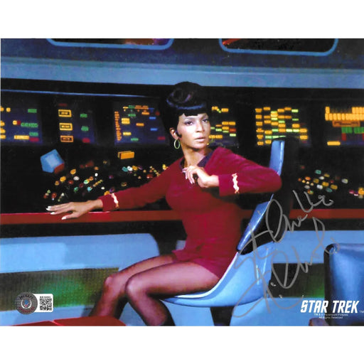 Nichelle Nichols Autographed 8x10 Photo Star Trek Nyota Uhura Signed BAS COA