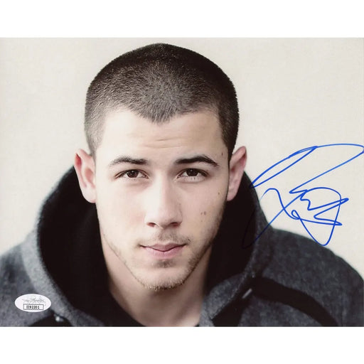 Nick Jonas Hand Signed 8x10 Photo JSA COA Autograph Brothers Jumanji Jealous