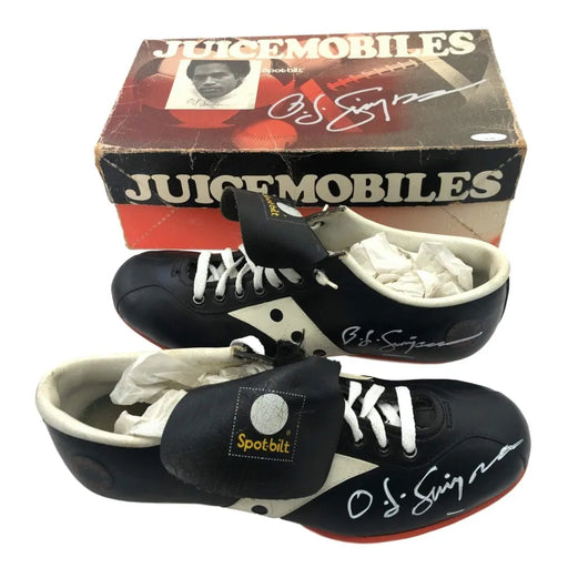 OJ Simpson x3 Signed Original Juicemobiles Cleats JSA COA Shoes Auto O.J.