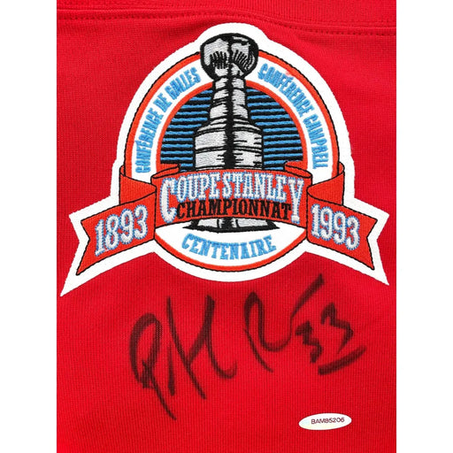 Patrick Roy Signed Montreal Canadiens 1993 Stanley Cup Mitchell & Ness Jersey