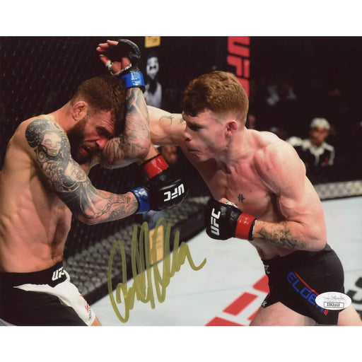 Paul Felder Hand Signed 8x10 Photo UFC Fighter JSA COA Autograph Irish Dragon