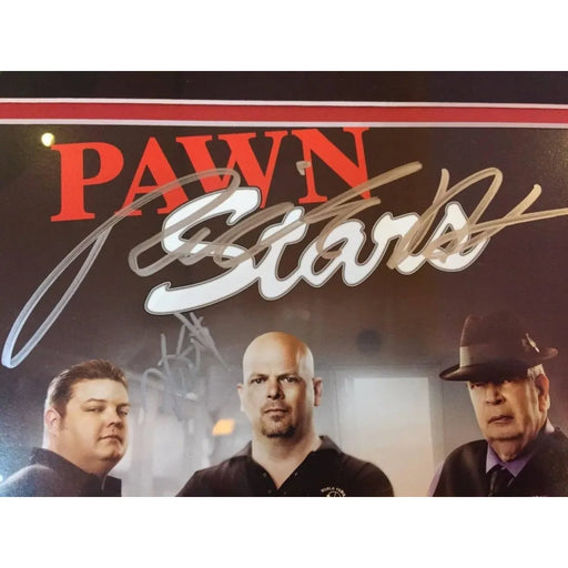 Pawn Stars Rick Old Man Corey Harrison Signed 8X COA Frame Autograph 8X10