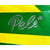 Pele Autographed Brazil CBD Yellow Soccer Jersey Framed BAS Beckett COA Signed