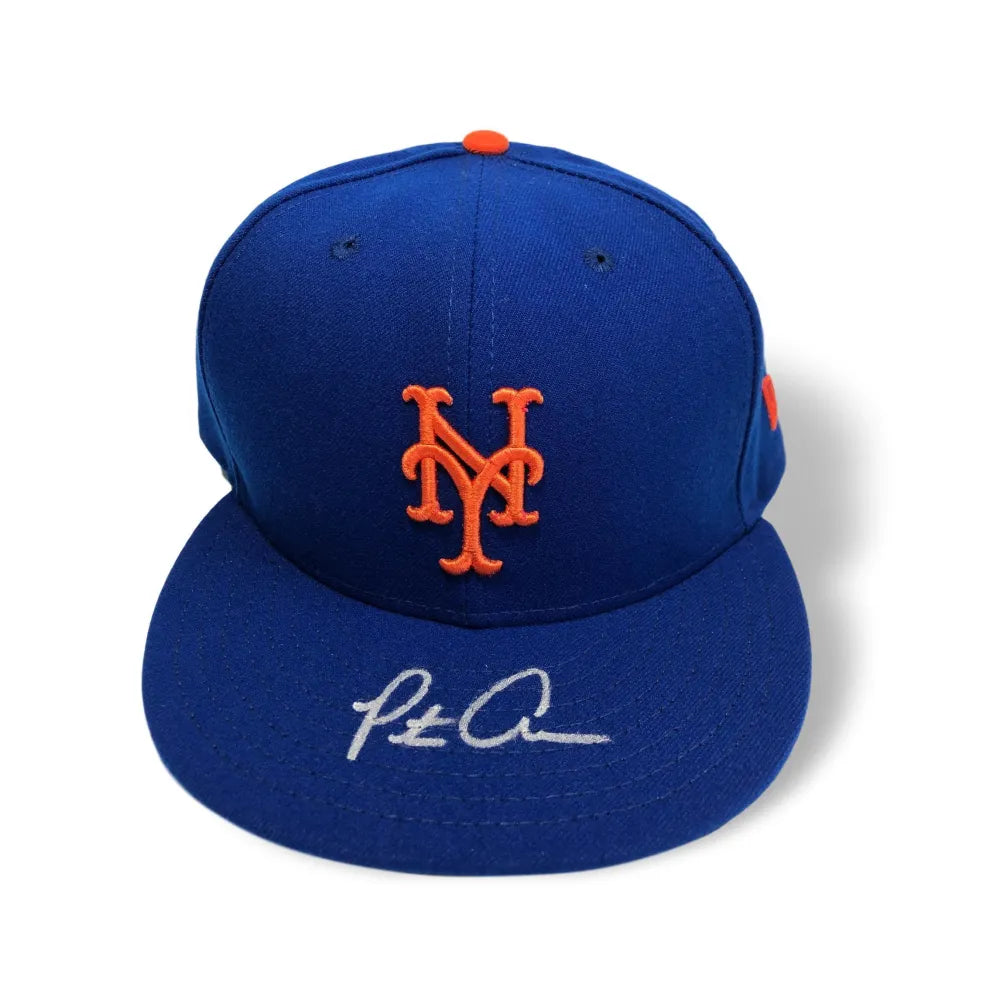 Pete Alonso Signed New York Mets Era Hat MLB Authentication COA NY Autograph
