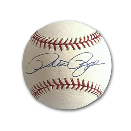 Pete Rose Hand Signed MLB Baseball Autograph JSA COA Reds OMLB