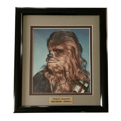 Peter Mayhew Signed 8X10 Photo Framed JSA COA Autograph Star Wars Chewbacca