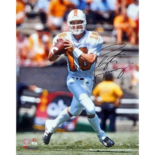 Peyton Manning Autographed and Framed Orange Tennessee Jersey