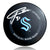 Philipp Grubauer Autographed Seattle Kraken Official Hockey Puck COA Signed