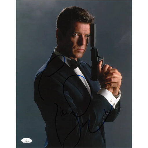 Pierce Brosnan Hand Signed 11x14 Photo JSA COA Autograph James Bond 007