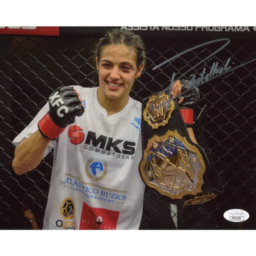 Poliana Botelho Hand Signed 8x10 Photo UFC Fighter JSA COA Autograph #2