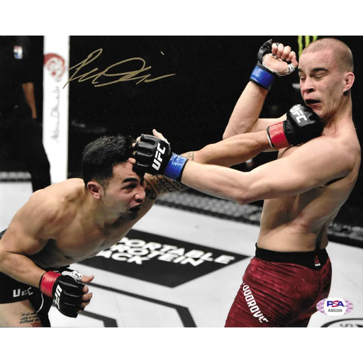 Punahele Soriano Autographed 8x10 Photo PSA COA UFC MMA Left Strike Puna Signed