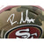 Raheem Mostert Signed San Francisco 49ers Camo Mini Helmet JSA COA Autograph