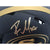 Raheem Mostert Signed San Francisco 49ers Eclipse Black Mini Helmet JSA COA Gold