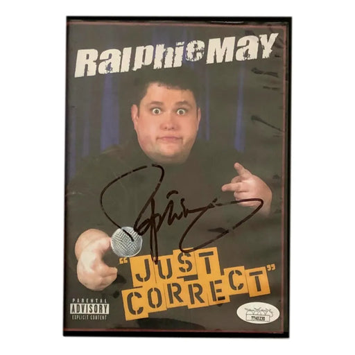 Ralphie May Signed DVD Case Just Correct JSA COA Autographed