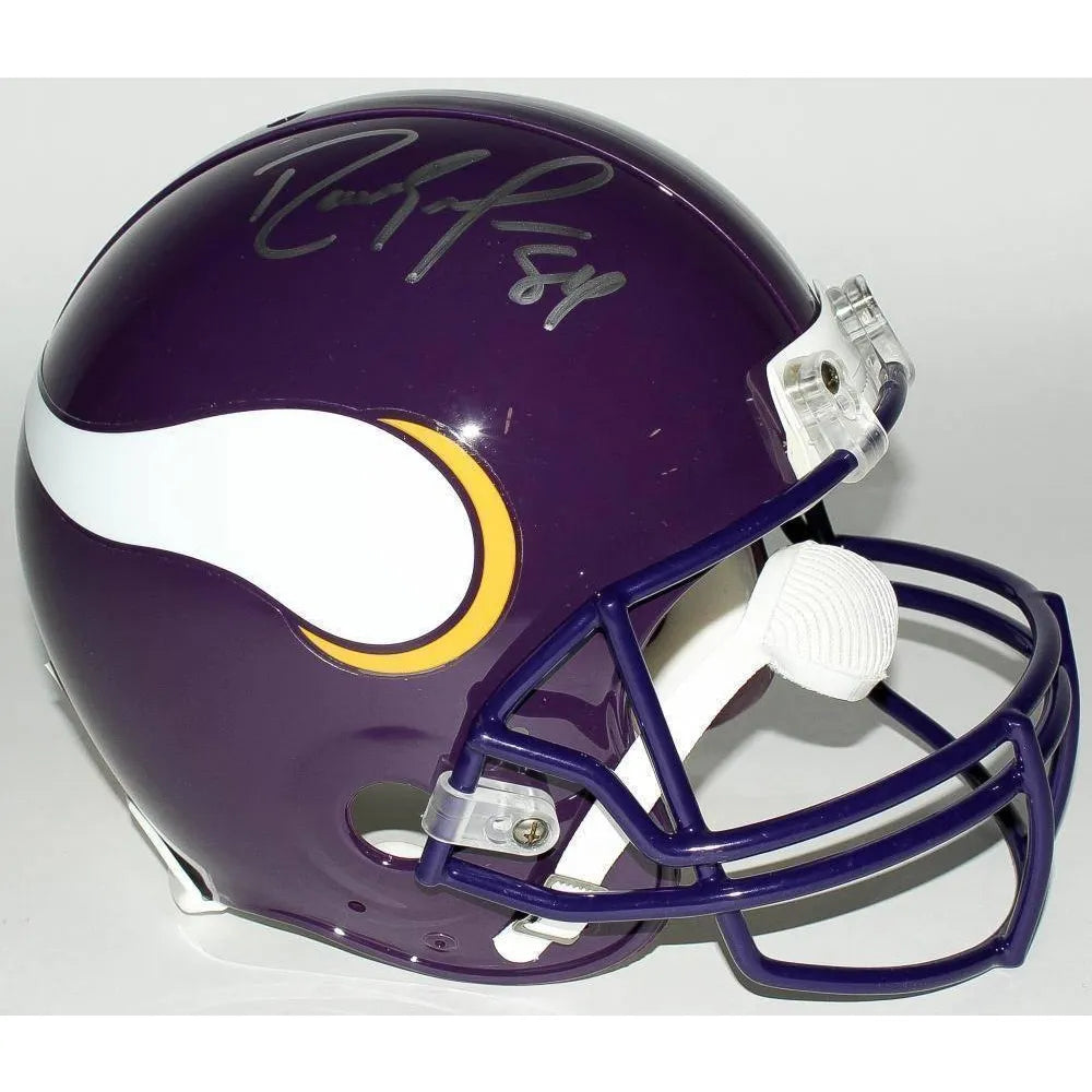 Randy Moss Signed Minnesota Vikings Full Size Helmet JSA COA Autograph