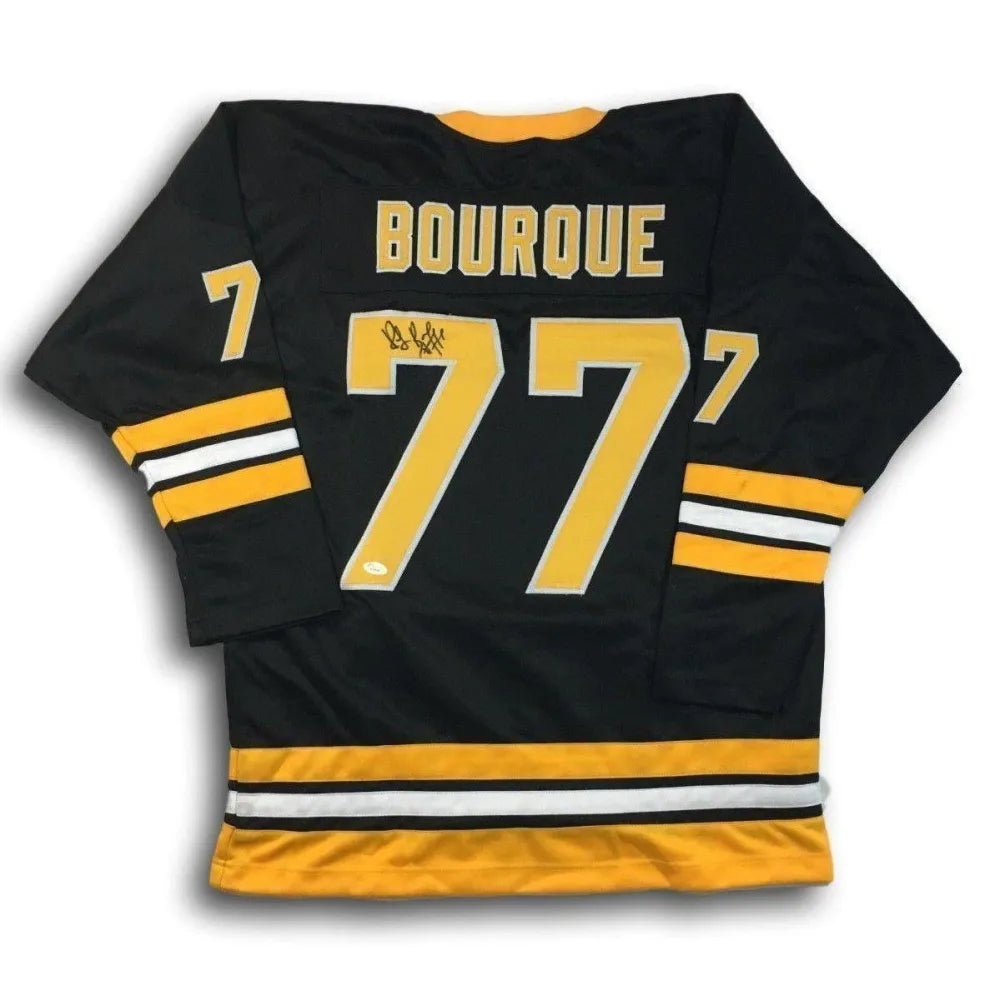 Ray Bourque Boston Bruins Autographed Gold Adidas 2020-21 Reverse Retro  Authentic Jersey with HOF 04