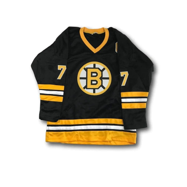Ray Bourque Autographed Boston HOF Custom Black Hockey Jersey - BAS