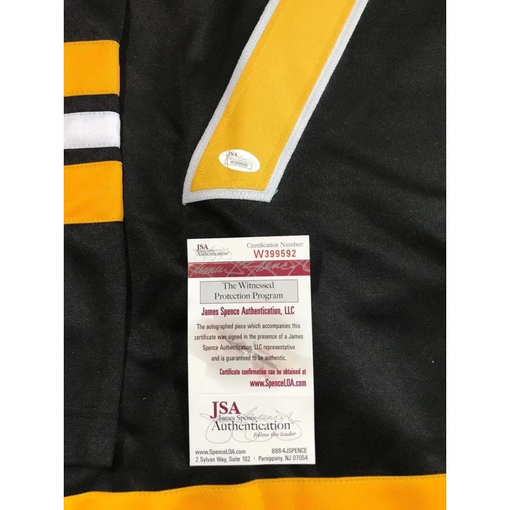 Ray Bourque Signed Jersey Bruins Pro Black 2017-2019 Adidas - NHL Auctions
